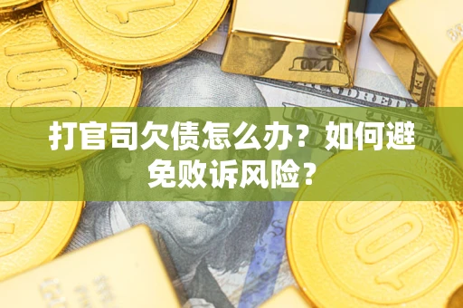 北京打官司欠债怎么办？如何避免败诉风险？