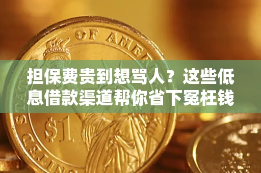 北京担保费贵到想骂人？这些低息借款渠道帮你省下冤枉钱